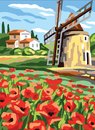 6310 (канва с нанесенным рисунком-схемой Collection D'Art)