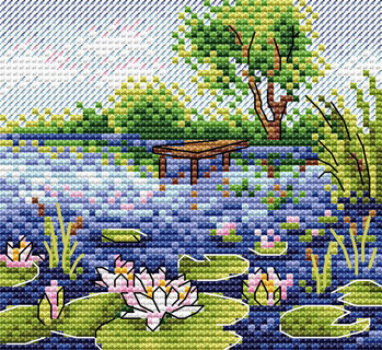 Водяные лилии (10*11 см)