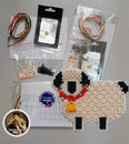 Материалы для MH18-1102 Магнит "Маленькая овечка" (Little Lamb) (пластик 14 ct белый)