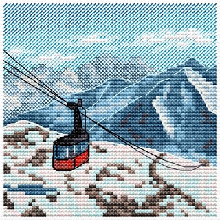 Горное путешествие (11*11 см)