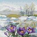 Первые цветы (11*11 см)