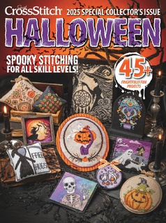 Журнал Just Cross Stitch "Спецвыпуск Хеллоуин 2025" (2025 Halloween Special Collector's Issue)