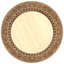 Рамка для миниатюр. Круглая ( 13*13/9*9 см)